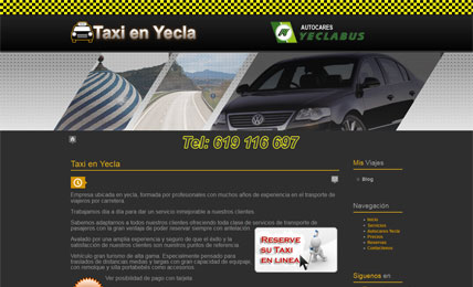 Taxi en Yecla